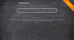 Desktop Screenshot of dileas.mapleleafup.org